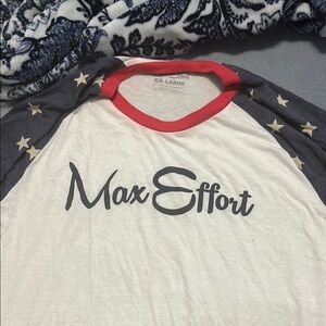 Max Effort Raglan Tee